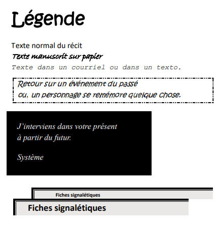 Photo de la page Légende
